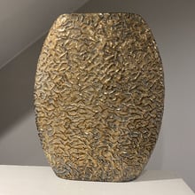 Gold Noor Steel Vase
